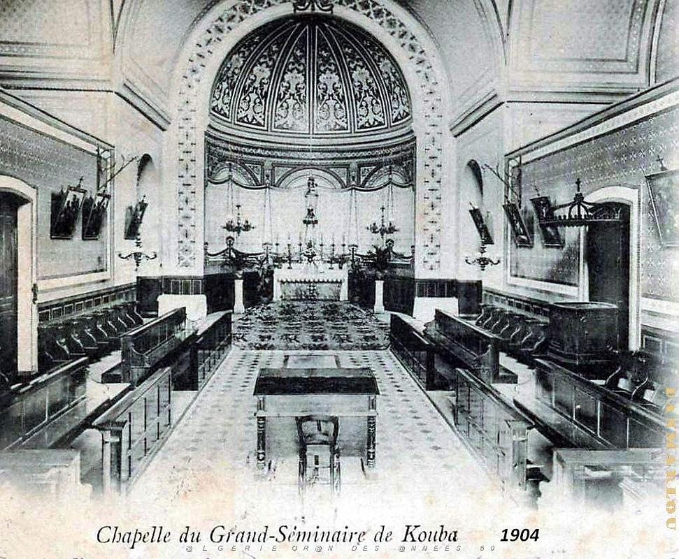 Kouba - Grand Seminaire - Chapelle - 1904.jpg